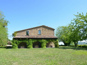Stone house in the green rolling hills of the Apennines with garden Modigliana
